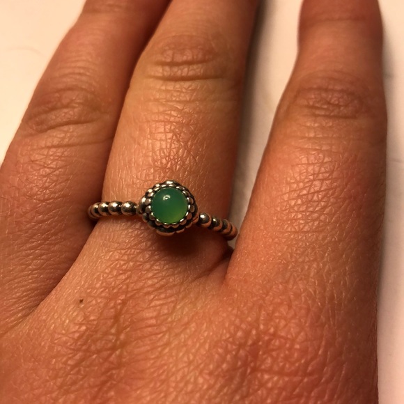 Emerald Pandora Ring - Picture 3 of 3